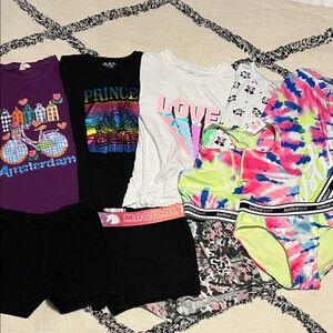 Girls 7/8 Justice Swimset & mix match lot Place wonder nation RBX Colette Lilly